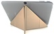 Tablethoes voor Apple iPad Air 2 - multi vouwbaar stand - goud