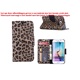 Hoesje voor Samsung Galaxy Grand Prime G530 Boek Hoesje Book Case Luipaard Print