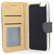Hoesje voor Samsung Galaxy S6 G920 - Book Case - Schubben Print - Zwart - geschikt voor 3 pasjes