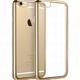 Transparant Hoesje voor Apple iPhone 7 Plus  - TPU - Gouden Rand