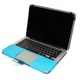  Voor MacBook Pro zonder retina 15 inch - Laptoptas - Laptophoes - Turquoise