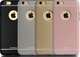 Nuoku  Hoesje voor Apple iPhone 6/6S - Back Cover - TPU - Zilver