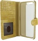 Hoesje voor Huawei P10 - Book Case - Croco Print - Beige