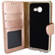 Hoesje voor Samsung Galaxy J3 2016 - Book Case - geschikt voor 3 pasjes - Rose Goud