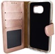 Hoesje voor Samsung Galaxy S7 Edge G935 - Book Case - geschikt voor 3 pasjes - Rose Goud