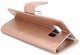 Hoesje voor Samsung Galaxy S8 G950 - Book Case - geschikt voor 3 pasjes - Rose Goud