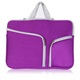  Voor MacBook Air 11.6 inch - Laptoptas - Laptop Sleeve met rits - Paars