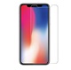 Matte Hoesje en 1x Tempered Glass voor Apple iPhone X - Back Cover - TPU - Licht Roze